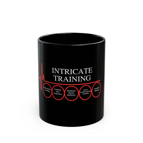 Intricate Training LTD Motivational Black Mug - 11oz & 15oz