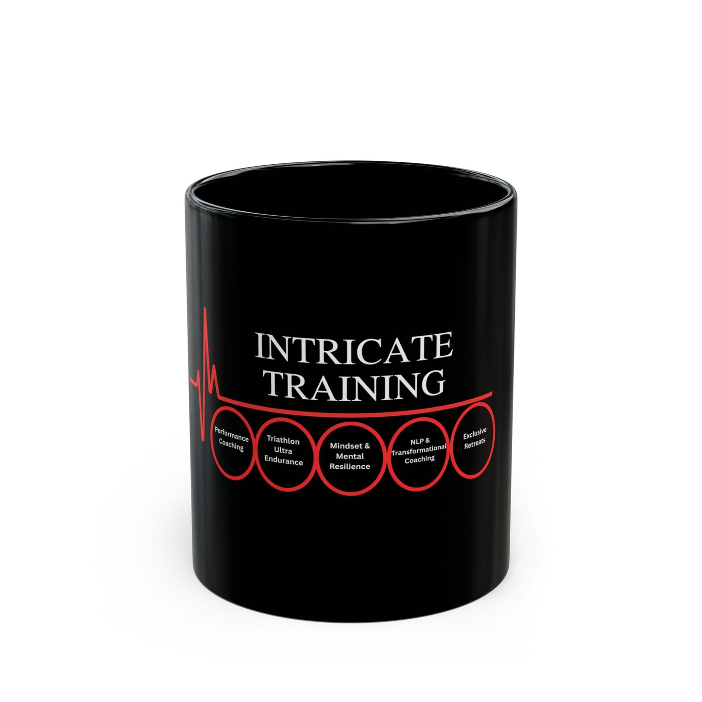 Intricate Training LTD Motivational Black Mug - 11oz & 15oz